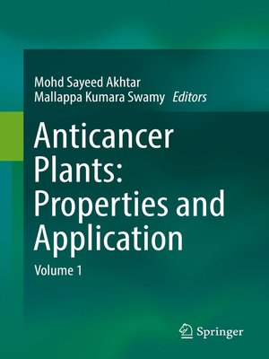 cover image of Anticancer plants